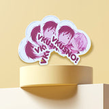 Die-cut sticker